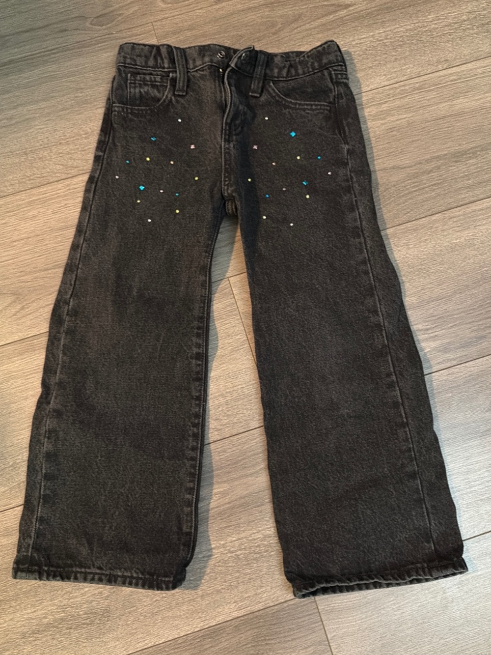 Girls bedazzled jeans